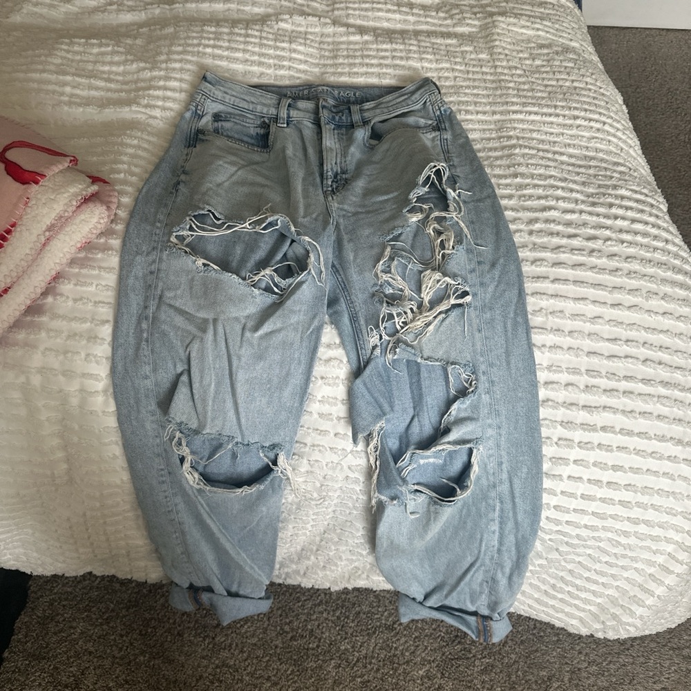 American Eagle Outfitters Blue Boyfriend Jeans